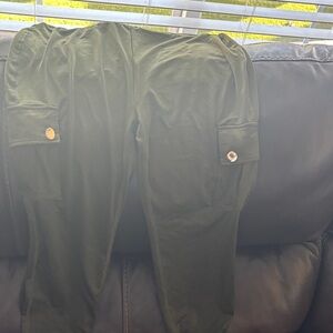 Men's Olive Cargo Pants